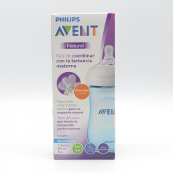 AVENT biberón natural azul...