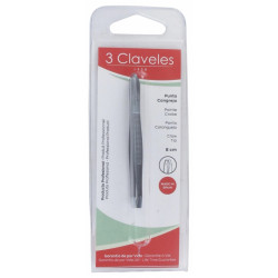 3 CLAVELES Pinzas depilar...