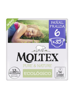 MOLTEX Pure-nature pañales...