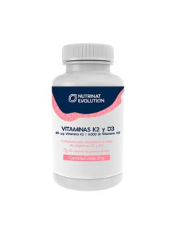 NUTRINAT Vitaminas K2 D3 30cap