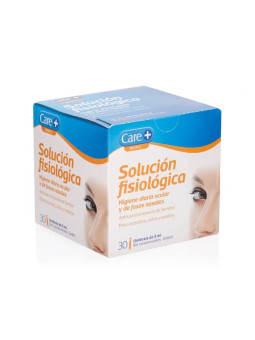 CARE + Suero fisiológico...
