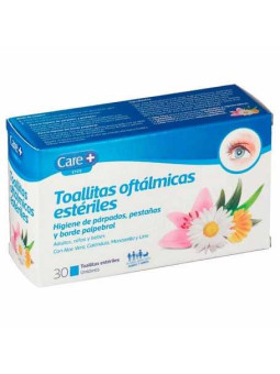 CARE Toallitas oftálmicas 30u