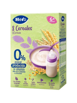 HERO 8 cereales +6meses 340g