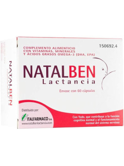 NATALBEN Lactancia 60cap