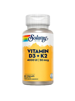 SOLARAY Vitamina D3+K2 60cap